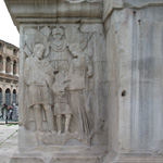 Arch of Constantine: the Pedestals