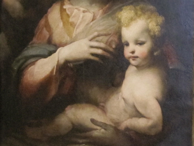 Domenico Beccafumi - Madonna col Bambino e San Giovanni