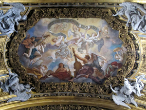 Church of Jesus - Arch of the presbytery Church of Jesus - Arch of the presbytery