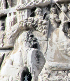 Colonna di Marco Aurelio - Il dio Danubio
