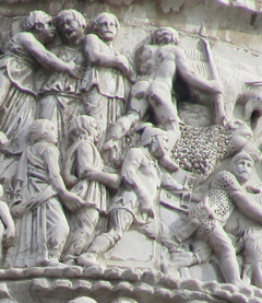 Colonna di Marco Aurelio - Resa dei barbari