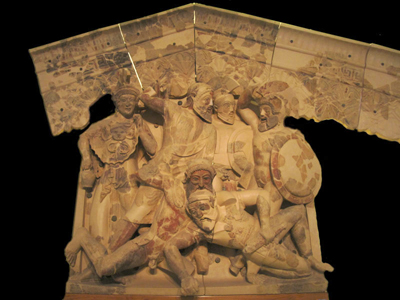 Museo Nazionale Etrusco - Sette contro Tebe