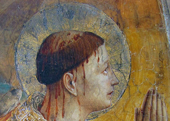 click to enlarge Niccolina Chapel - Stoning of St. Stephen