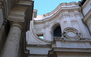 Santa Maria della Pace - La facciata di Pietro da Cortona